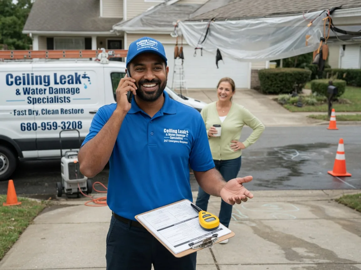 Ceiling Leak Cleanup Saint Michael, AK FAQs